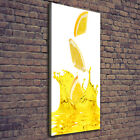 Tulup Canvas Print Wall Art 50x125 - Lemon juice