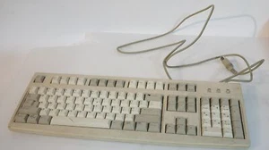 VINTAGE CHERRY RS 6000 / G83-6104LANUS 5-PIN DIN-PLUG WINDOWS KEYBOARD - Afbeelding 1 van 12