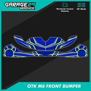 LN Kart Style OTK M8 Front Bumper Sticker Kit - Picture 1 of 1