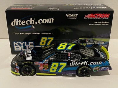 KYLE BUSCH #87 2003 DITECH.COM 1/24 AUTOGRAFIADO Foto 1 de 4