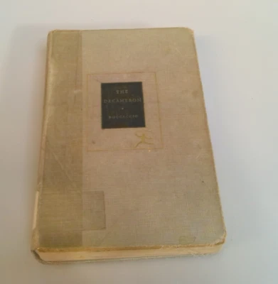 The Decameron Giovanni Boccaccio HC 1955 Modern Library Ex-Library Classic - Image 1 of 4