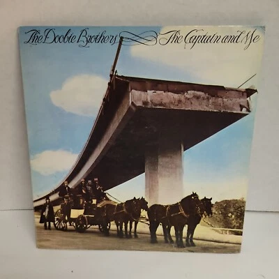 Doobie Brothers THE CAPTAIN AND ME Vtg 1973 LP Vinyl Warner Bros BS2694 Good Con - Image 1 of 4