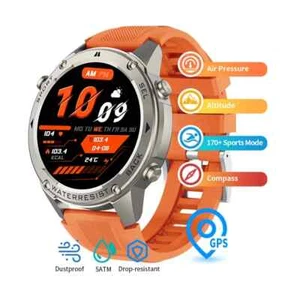 DM56 Smart Watch 1.43 Inch Full Touch Screen GPS Compass 5AT,  MEJOR RELOJ... - Picture 1 of 19