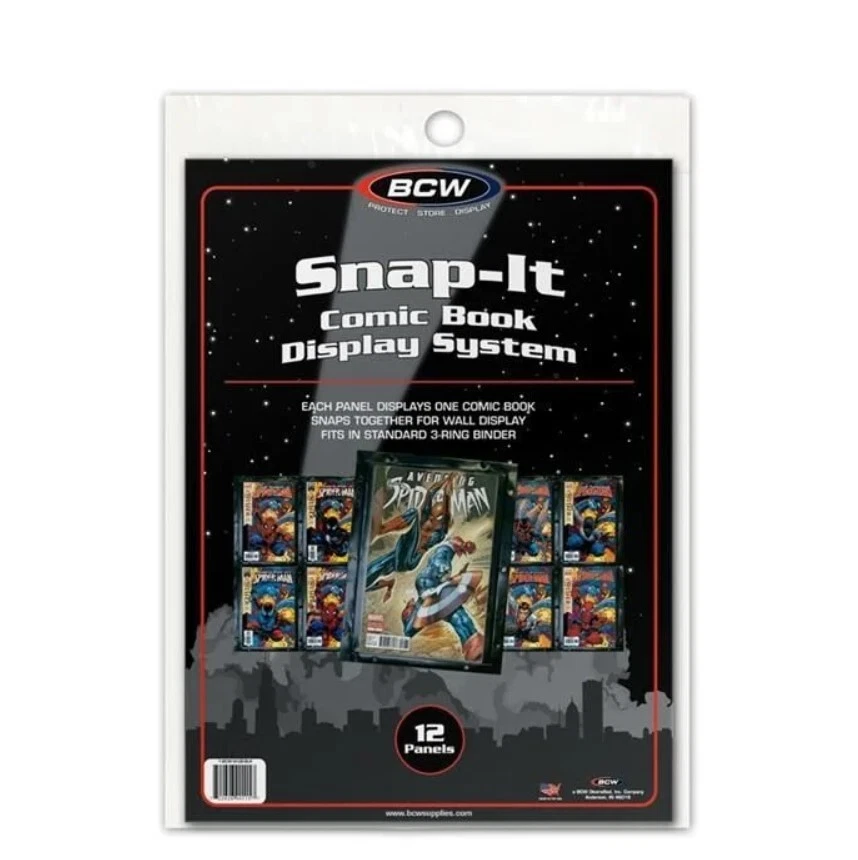 BCW Wall Display Frame For 1 Modern Comic Book – 6.75x10.25 Showcase With Vertical Stand – Crystal Clear 6 thumbnail image