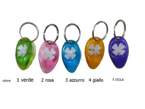 1 portachiavi GIALLO  grattino in plastica biglietti gratta e vinci per grattare - Picture 1 of 3