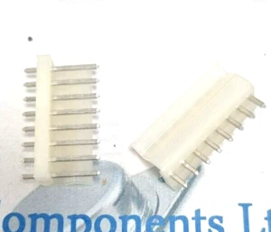 39-26-3080      MOLEX  HEADER, SQUARE PIN, 0.156" 8WAY  Pack of 2 - Picture 1 of 1