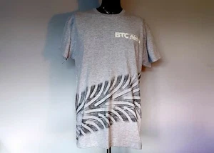 SALE! BTCC 2019 Dunlop wet tyre print boxed t-shirt and Plato keyring! GREY - Picture 1 of 9