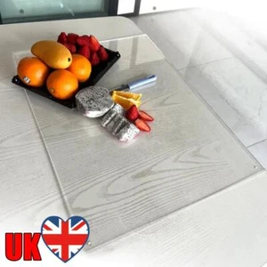 Rectangle Chopping Board Non-slip Transparent Easy To Clean Kitchen Accessories - Picture 1 of 16
