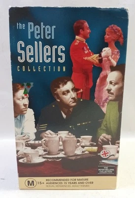 THE PETER SELLERS COLLECTION VHS BOX SET. TRUTH WALTZ BEDS. NEW SEALED TAPES - Image 1 of 4