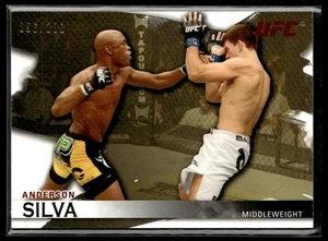 Topps UFC Knockout Anderson Silva Gold #/288 HS 2010 - Imagen 1 de 2