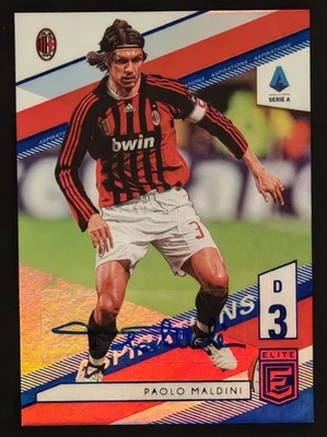 Panini Chronicles Elite ASPIRATIONS 2019-20 ¡Autógrafo Paolo Maldini 27/97!! Foto 1 de 4
