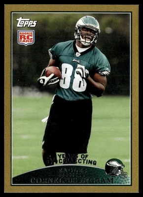2009 Topps Gold Cornelius Ingram RC /2009 Philadelphia Eagles #415 - Image 1 of 2
