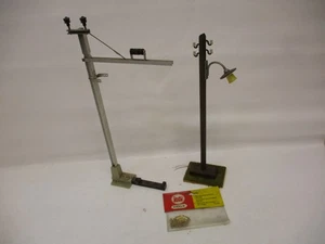 x-93863	LGB Spur G Modell-Oberleitungsmast, Telegrafenmast mit Beleuchtung, - Bild 1 von 4