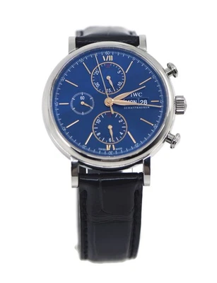 IWC Portofino Chronograph Stainless Steel Watch IW391036 - Image 1 of 4
