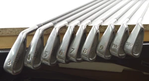 Golfsmith O/S Project Iron Set 3-9 SW PW Sand & Pitching Wedge Harrison Shafts - Picture 1 of 12