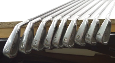 Golfsmith O/S Project Iron Set 3-9 SW PW Sand & Pitching Wedge Harrison Shafts - Image 1 of 4