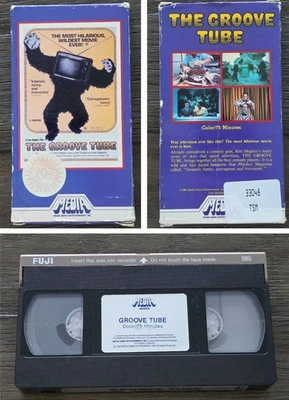 THE GROOVE TUBE 1981 VHS Media Home Entertainment Chevy Chase Richard Belzer - Image 1 of 4
