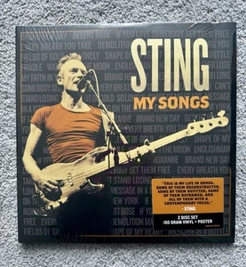 Sting My Songs Vinyl Album 2 Disk Set + Poster - BRAND NEW - Picture 1 of 2