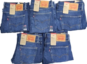 LEVIS 505 REGULAR FIT HOMBRE AZUL DENIM JEANS TODAS LAS TALLAS - Imagen 1 de 11