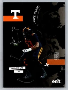 Lance Heard Silhouette Tennessee Volunteers 2025 Onit Football - Picture 1 of 1