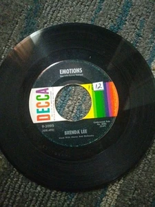 Brenda Lee - Emotions - Decca (45RPM 7”Single)(J625) - Picture 1 of 4