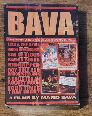 The Mario Bava Collection Vol.2 (DVD, 2007) Anchor Bay - Region 1 Only - Image 1 of 4