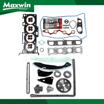Head Gasket Set Timing Chain Kit Fit Hyundai Sonata Kia Optima Rondo 2.4L - Image 1 of 4