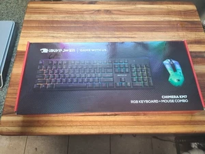 New iBuyPower Chimera KM7 RGB Wired Keyboard And Mouse Combo - Picture 1 of 4