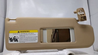 1998 Volkswagen Passat Passenger Right Sun Visor Sunvisor Tan Q58WI - Image 1 of 4
