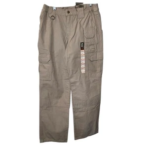 5.11 Womens Tactical Cargo Khaki Regular Relaxed Fit Pants Knee Pad Ready Size 6 - Picture 1 of 8
