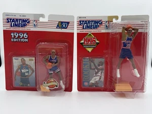 Lot Of Two Kenner Starting Lineup Detroit Pistons 1995 And 96 Edition Grant Hill - Bild 1 von 5