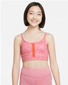 NWT Nike Dri-FIT Indy Icon Clash Sports Bra Girls Size Medium NEW WITH TAGS $30 - Picture 1 of 6
