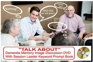 TALKABOUT ALZHEIMER"S DEMENTIA MEMORY IMAGES GROUP THERAPY DISCUSSION DVD - Imagen 1 de 1