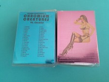 HAJIME SORAYAMA 2 CHROMIUM CREATURES TRADING CARD BASE SET 1-90 1994 Complete 