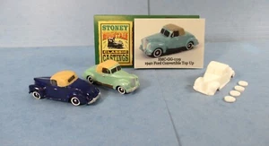 New! SMC-GG-1119 1940 Ford Convertible Top Up HO-1/87 Scale White Resin Kit - Picture 1 of 5