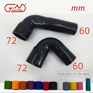 VW GTI MK7 Golf R Audi A3/S3 Skoda Seat 1.8T 2.0T TSI Silicone Intercooler Hose - Picture 1 of 10