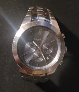 Kenneth Cole KC3361 Herren Silber 42mm Chronograph Uhr - Bild 1 von 3