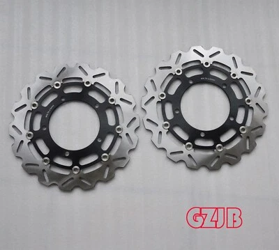 Rotor de disco de freno delantero para Suzuki GSX1300R HAYABUSA 2008-2020 B-KING 2008-2010 Foto 1 de 2