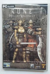 Rune Halls of Valhalla PC CD-ROM Edizione italiana prima stampa NUOVO SIGILLATO - Picture 1 of 2