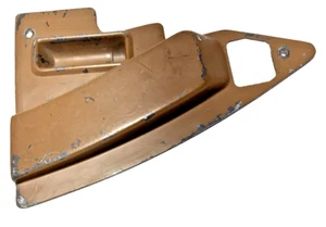 1963-1967 Chevrolet Corvette C2 Radio Side Trim Brown Right Side No AC OEM Part - Picture 1 of 7
