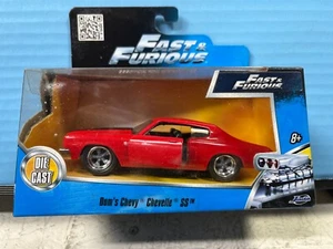 1/32 Jada Fast & The Furious Dom's 1970 Chevrolet Chevelle SS rot - Bild 1 von 2