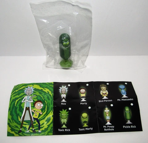 ADULT SWIM RICK AND MORTY CHIBI SNAPZ SINGLE PICKLE RICK Cover