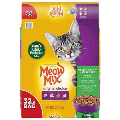 Meow Mix Original Choice Dry Cat Food 32lb - Image 1 of 4