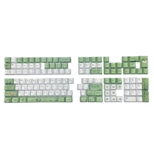 Cute Frogs Themed XDA /OEM Keycaps Thai Keycaps for 61/64/68/75/87/98/104/108 - Picture 1 of 10