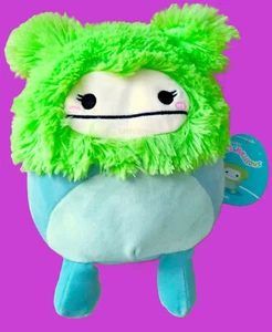 JAZWARES SQUISHMALLOWS 8" (21CM) PLUSH - BREN THE BIGFOOT - NEW WITH TAGS - Picture 1 of 1