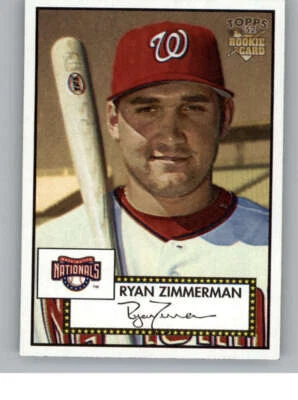 2006 Topps '52 #270 Ryan Zimmerman (RC) (ref 144864) - Image 1 of 2