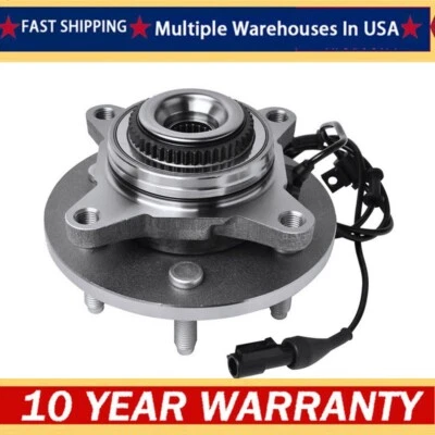 Cubo de rolamento de roda dianteira 4WD para 2004-2008 Ford F-150 2004 F-150 Heritage 6 parafusos prisioneiros - Imagem 1 de 4