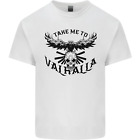 Take Me To Valhalla Viking Skull Odin Thor Kids T-Shirt Childrens
