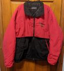 Vintage XXL Swingster Snap-On Racing Jacket Made In USA Red And Black