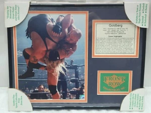Front Row Collectibles 11x14 GOLDBERG WCW WWE WWF Wrestling Pic Hanging Frame - Picture 1 of 4